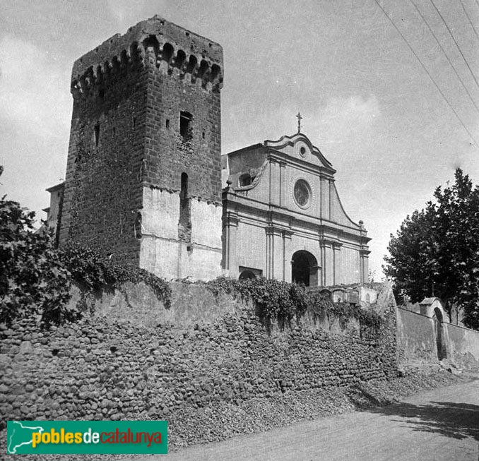 Cambrils - Torre de l'Ermita (Foto: <i>Francesc Blasi -Arxiu Fotogràfic Centre Excursionista de Catalunya-</i>, 1920-35) Cambrils - Torre de l'Ermita