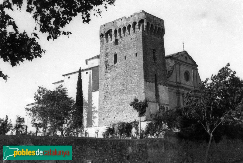 Cambrils - Torre de l'Ermita (Foto: <i>Antoni Gallardo -Arxiu Fotogràfic Centre Excursionista de Catalunya-</i>, 1935) Cambrils - Torre de l'Ermita