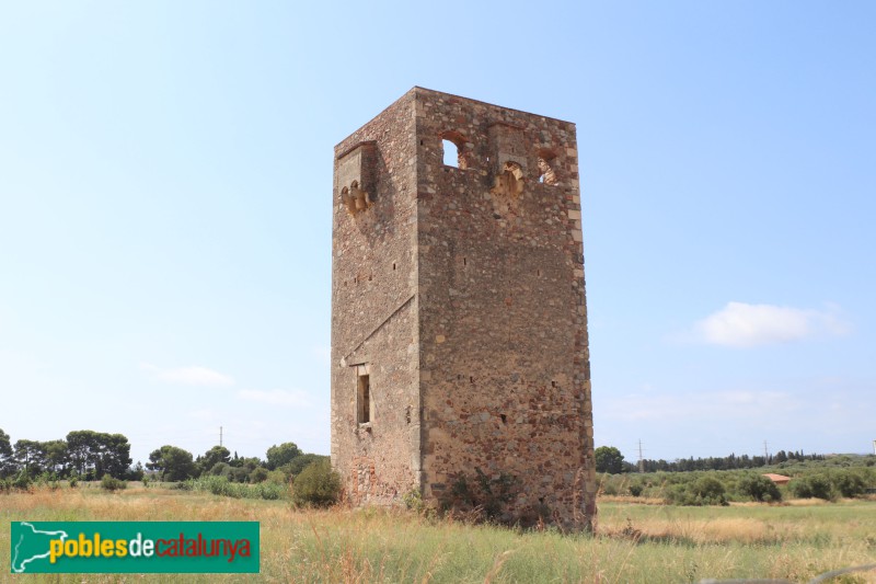 Cambrils - Torre del Mas del Bisbe (Foto: Albert Esteves, 2024) Cambrils - Torre del Mas del Bisbe