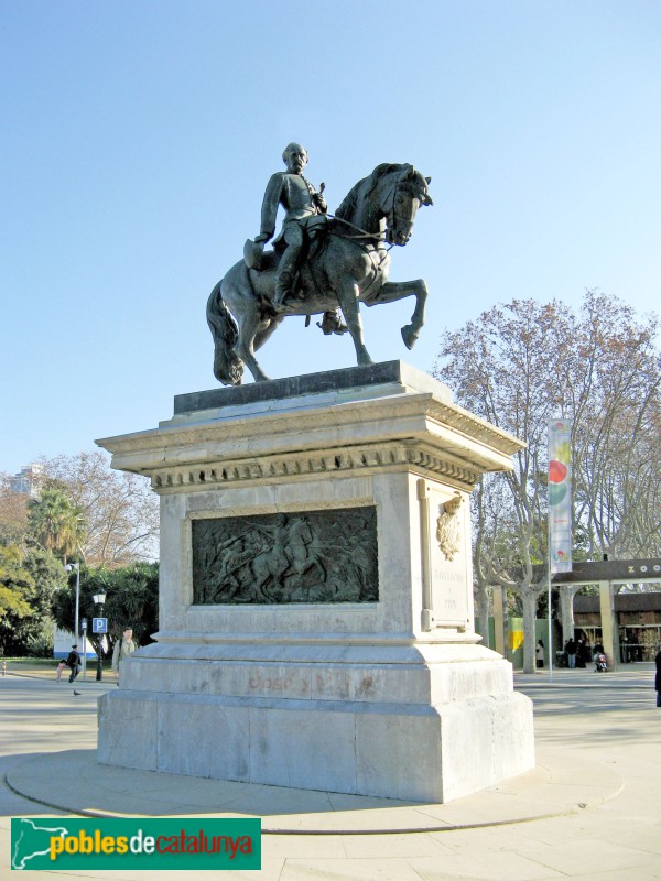 Barcelona - Parc de la Ciutadella - Monument a Prim (Foto: Albert Esteves, 2006) Barcelona - Parc de la Ciutadella - Monument a Prim
