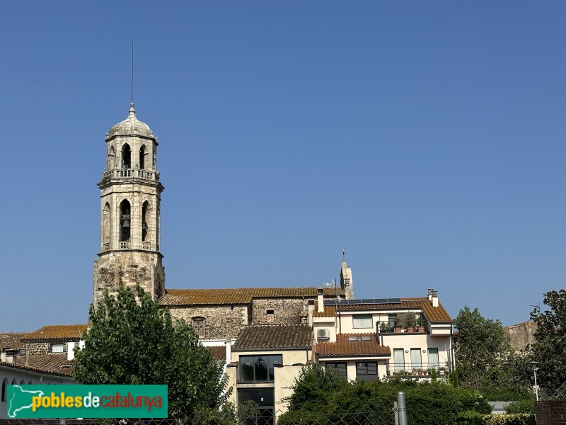 Vilobí d'Onyar - Església de Sant Esteve (Foto: Albert Esteves, 2024) Vilobí d'Onyar - Església de Sant Esteve