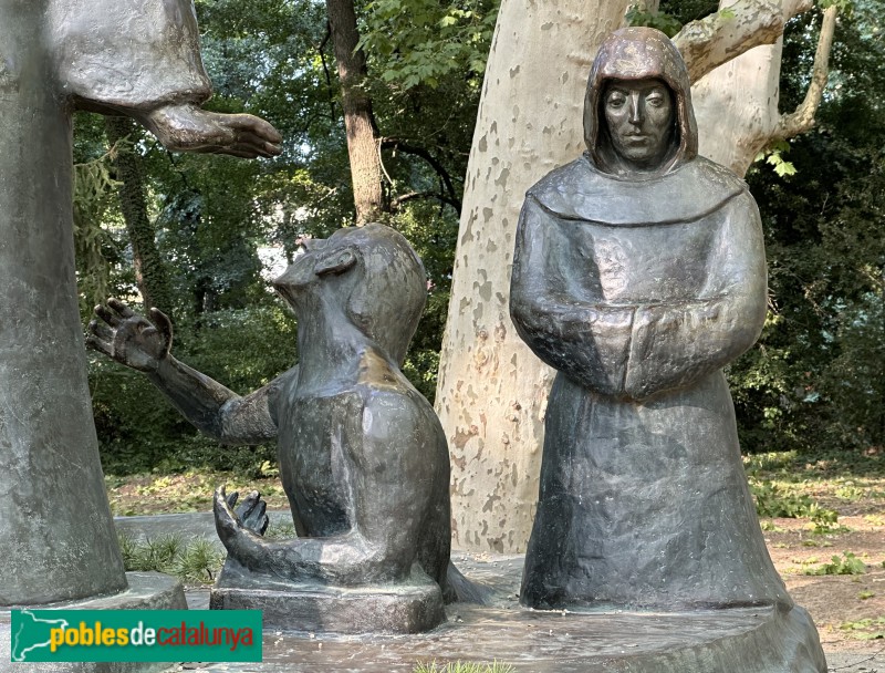 Santa Coloma de Farners - Monument a Sant Salvador d´Horta (Foto: Albert Esteves, 2024) Santa Coloma de Farners - Monument a Sant Salvador d´Horta