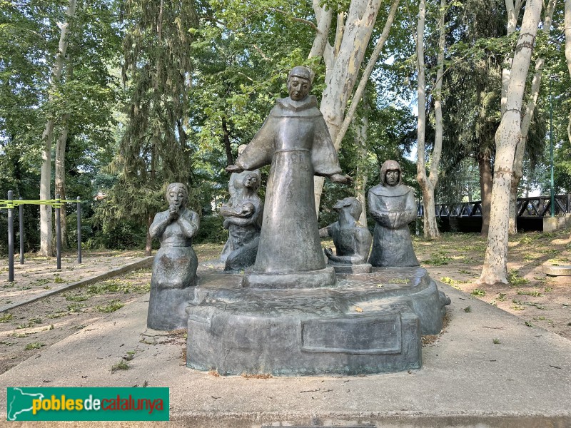 Santa Coloma de Farners - Monument a Sant Salvador d´Horta (Foto: Albert Esteves, 2024) Santa Coloma de Farners - Monument a Sant Salvador d´Horta