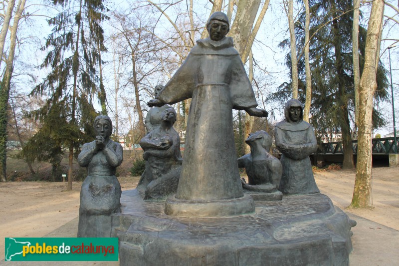 Santa Coloma de Farners - Monument a Sant Salvador d´Horta (Foto: Albert Esteves, 2012) Santa Coloma de Farners - Monument a Sant Salvador d´Horta