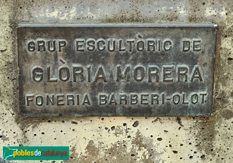 Santa Coloma de Farners - Monument a Sant Salvador d´Horta (Foto: Albert Esteves, 2024) Santa Coloma de Farners - Monument a Sant Salvador d´Horta