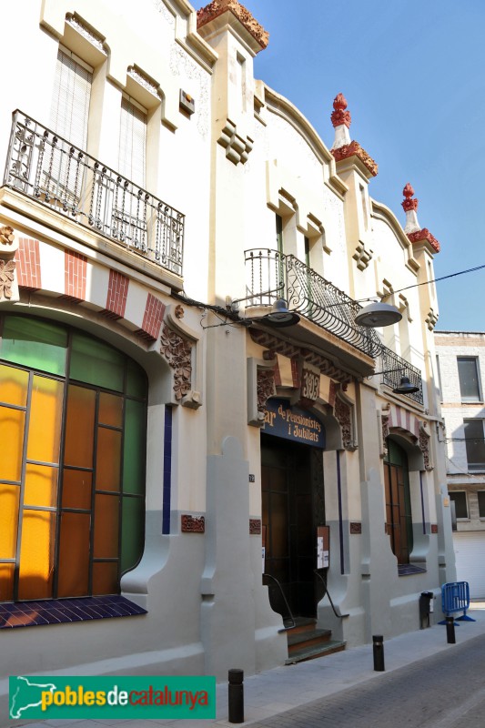 Santa Coloma de Farners - Antic Casino (Foto: Albert Esteves, 2024) Santa Coloma de Farners - Antic Casino