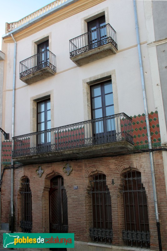 Santa Coloma de Farners - Casa Aragó (Foto: Albert Esteves, 2011) Santa Coloma de Farners - Casa Aragó