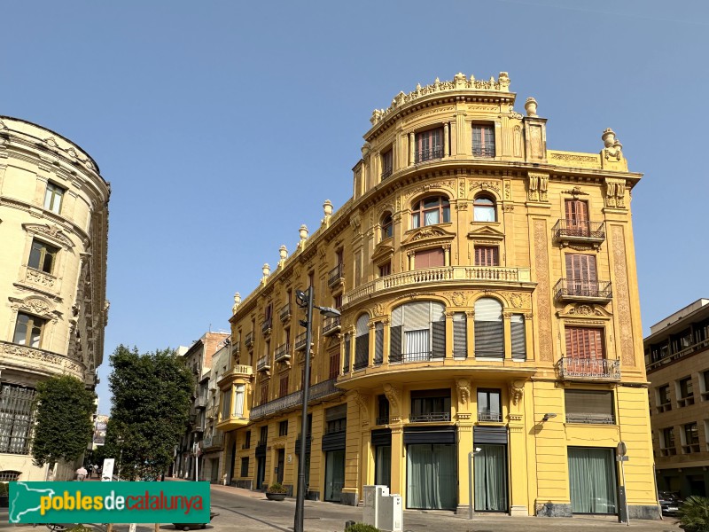 Reus - Casa Fàbregas (Foto: Albert Esteves, 2024) Reus - Casa Fàbregas