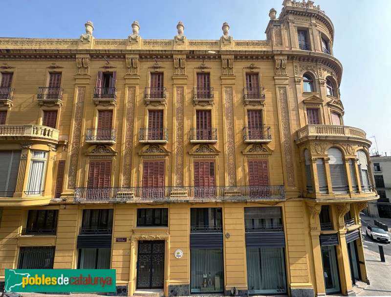Reus - Casa Fàbregas (Foto: Albert Esteves, 2024) Reus - Casa Fàbregas
