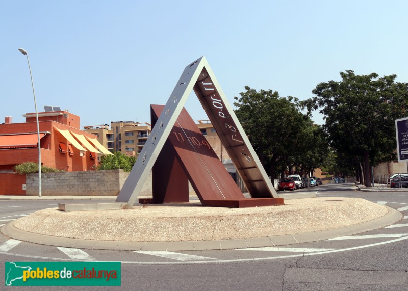 Escultura <i>Rellotge de sol</i>