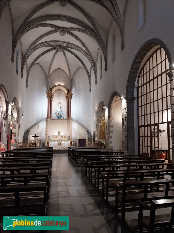 Hostalric - Església de Santa Maria del Socors (Foto: Juan Carlos Osuna, 2024) Hostalric - Església de Santa Maria del Socors