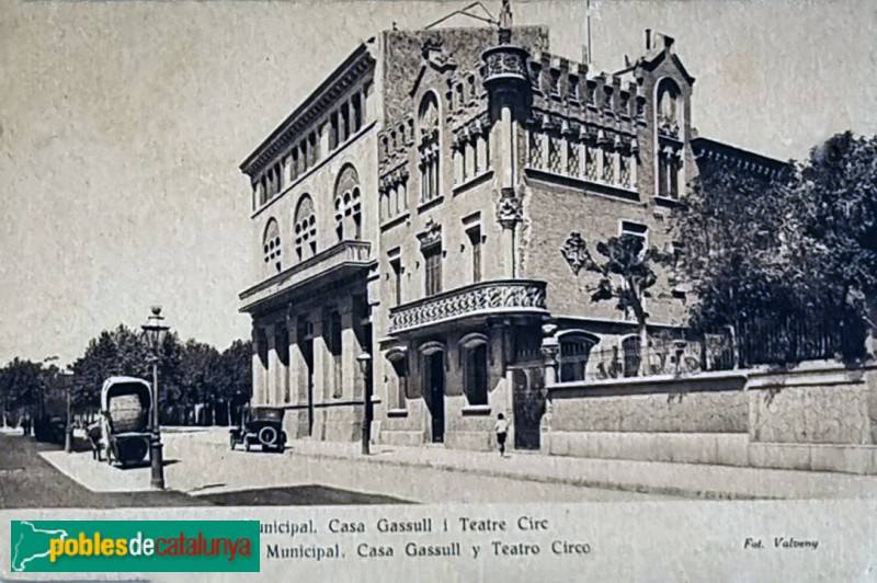 Reus - Casa Rull. Postal antiga Reus - Casa Rull. Postal antiga