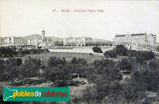 Reus - Institut Pere Mata. Postal antiga Reus - Institut Pere Mata. Postal antiga