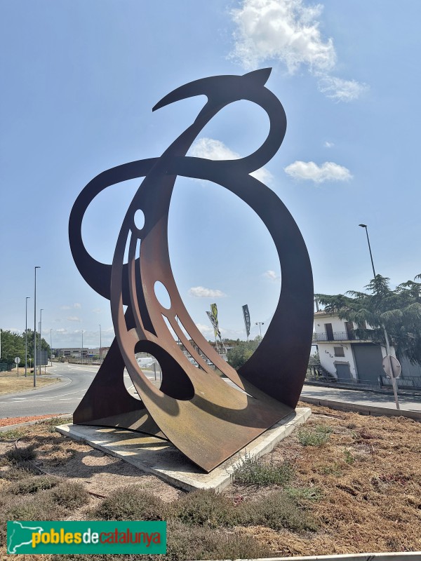 Santa Coloma de Farners - Escultura <i>Al·legoria </i> (Foto: Albert Esteves, 2024) Santa Coloma de Farners - Escultura <i>Al·legoria </i>
