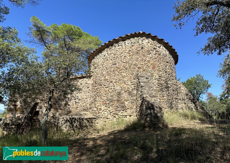 Llambilles - Església de Sant Cristòfol del Bosc (Foto: Albert Esteves, 2024) Llambilles - Església de Sant Cristòfol del Bosc