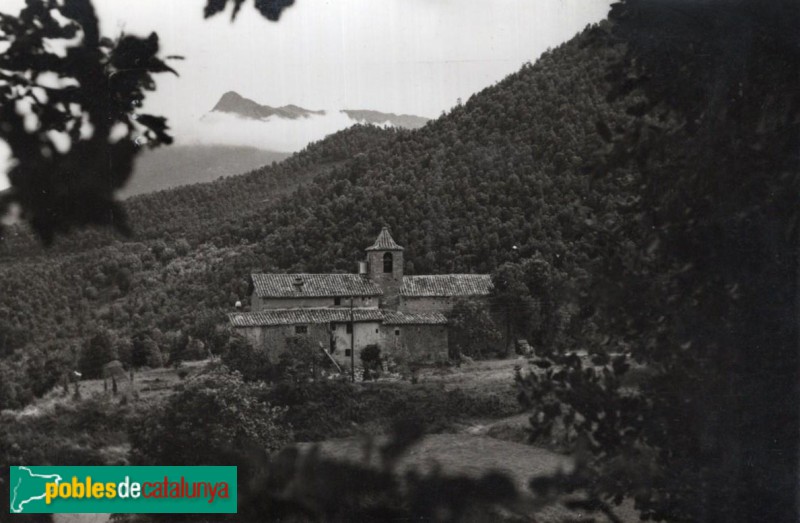 Arbúcies - Sant Cristòfol de Cerdans. Postal antiga Arbúcies - Sant Cristòfol de Cerdans. Postal antiga