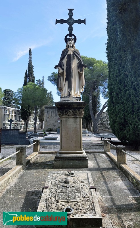 Cementiri de Reus. Sepulcre Miró d'Ortafà