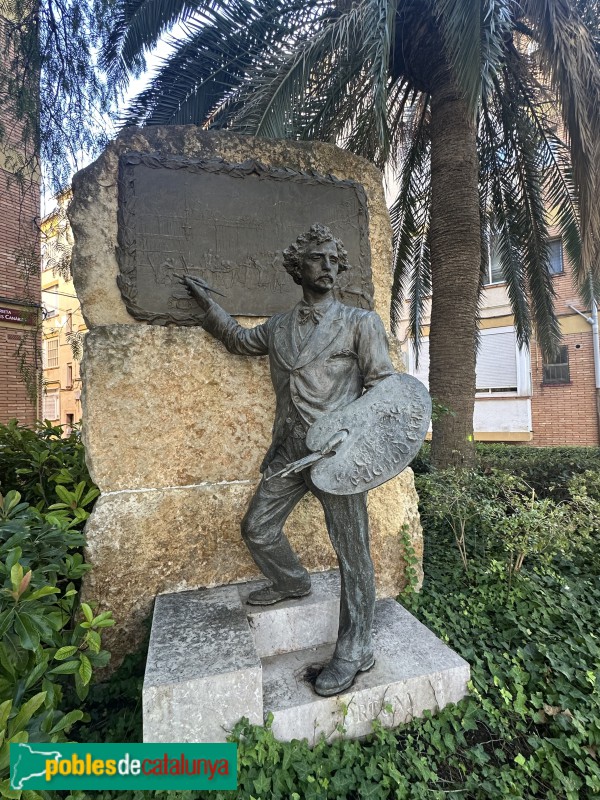 Monument a Marià Fortuny (Barri Fortuny)
