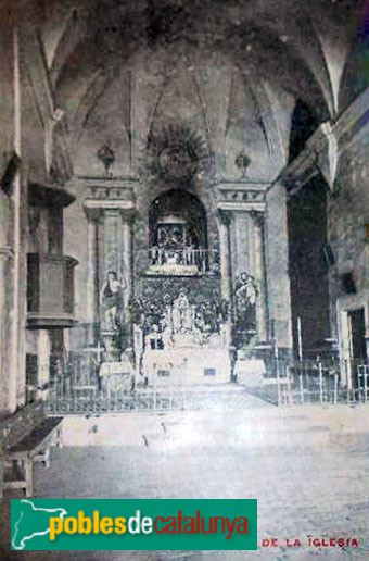 Sant Martí Vell - Santuari de la M.D. dels Àngels. Postal antiga Sant Martí Vell - Santuari de la M.D. dels Àngels. Postal antiga