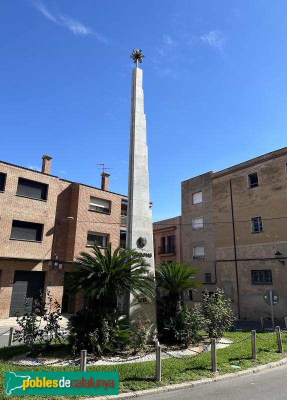 Riudoms - Monument a Gaudí (Foto: Albert Esteves, 2024) Riudoms - Monument a Gaudí