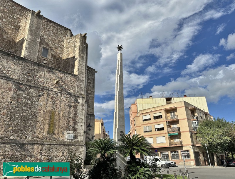 Riudoms - Monument a Gaudí (Foto: Albert Esteves, 2024) Riudoms - Monument a Gaudí