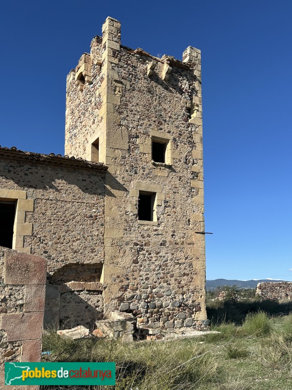 Riudoms- Torre del Mas de Don Felip (Foto: Albert Esteves, 2024) Riudoms- Torre del Mas de Don Felip
