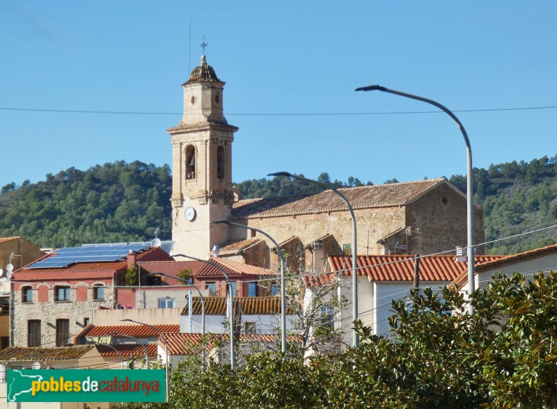 Botarell - Església de Sant Llorenç (Foto: Albert Esteves, 2024) Botarell - Església de Sant Llorenç