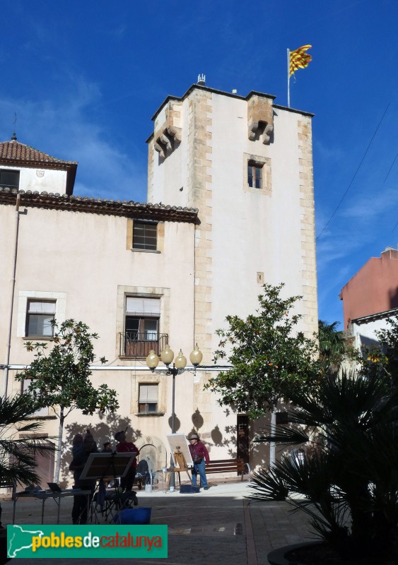 Vinyols i els Arcs - Torre de Cal Torrell (Foto: Albert Esteves, 2024) Vinyols i els Arcs - Torre de Cal Torrell