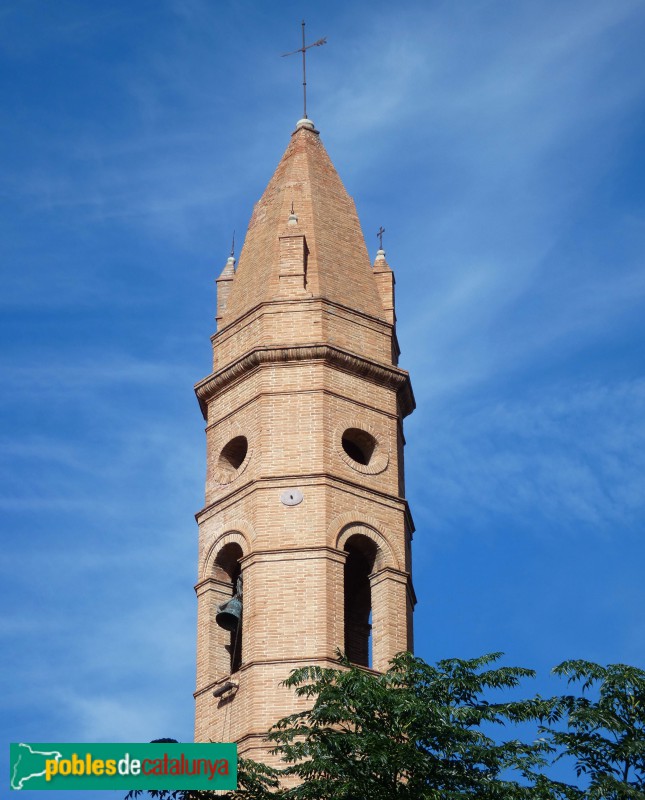 Montbrió del Camp - Església del Carme. Campanar