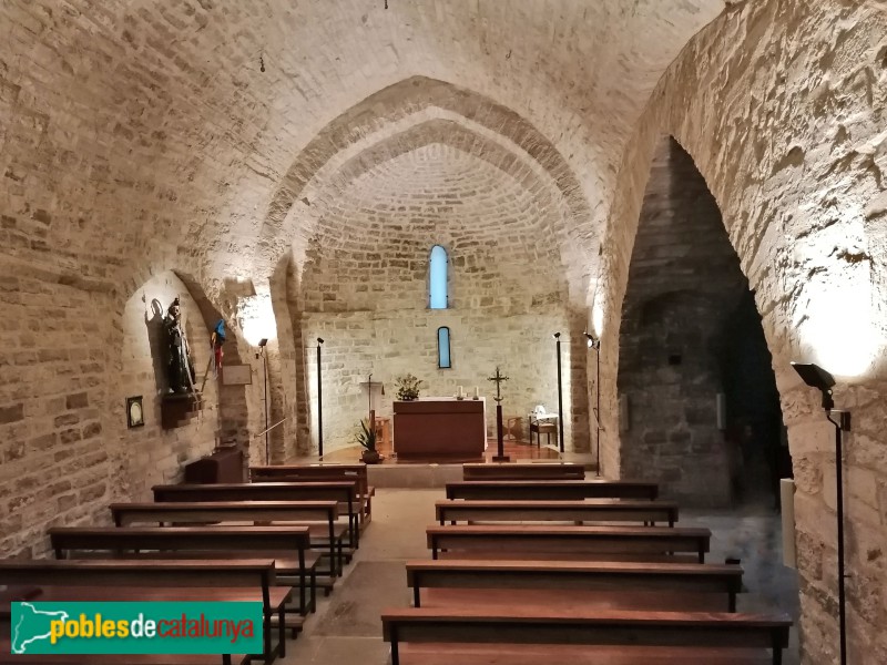 Talavera - Sant Jaume de Pallerols. Interior (Foto: Victoria Iturbe, 2024) Talavera - Sant Jaume de Pallerols. Interior