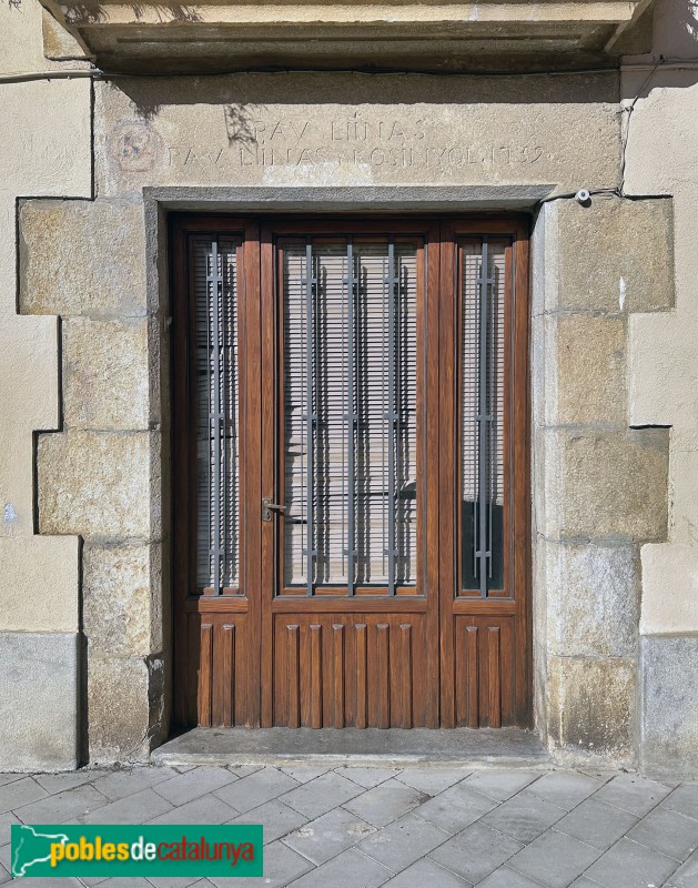 Salt - Casa Llinàs (Foto: Albert Esteves, 2024) Salt - Casa Llinàs
