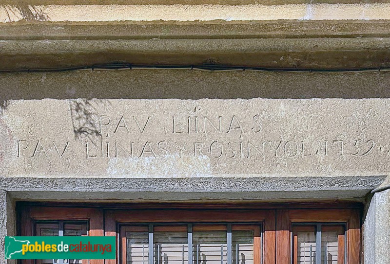 Salt - Casa Llinàs (Foto: Albert Esteves, 2024) Salt - Casa Llinàs