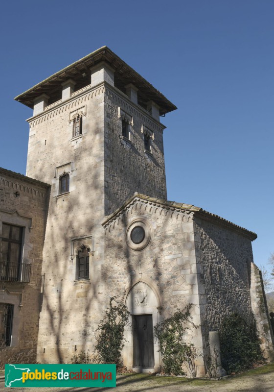 Salt - Casa del Marquès de Camps (Mas Ribot) (Foto: <i>Raül Costal -invarquit.gencat.cat-</i>, 2023) Salt - Casa del Marquès de Camps (Mas Ribot)