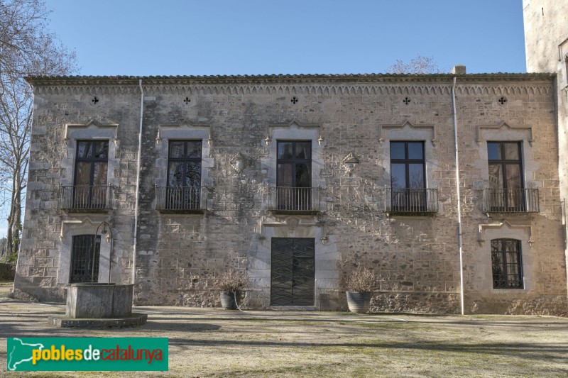 Salt - Casa del Marquès de Camps (Mas Ribot) (Foto: <i>Raül Costal -invarquit.gencat.cat-</i>, 2023) Salt - Casa del Marquès de Camps (Mas Ribot)