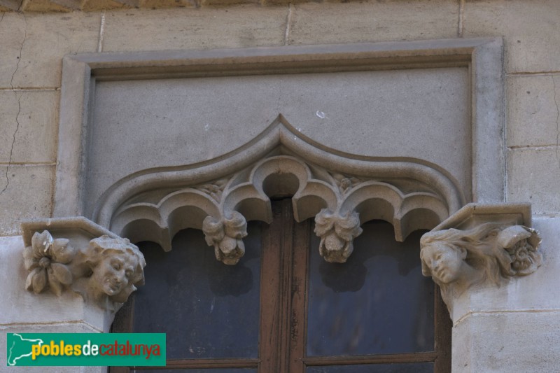 Salt - Casa del Marquès de Camps (Mas Ribot) (Foto: <i>Raül Costal -invarquit.gencat.cat-</i>, 2023) Salt - Casa del Marquès de Camps (Mas Ribot)