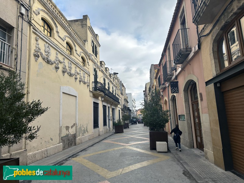 Vilafranca del Penedès - Casa Antoni Galtés (Foto: Albert Esteves, 2024) Vilafranca del Penedès - Casa Antoni Galtés