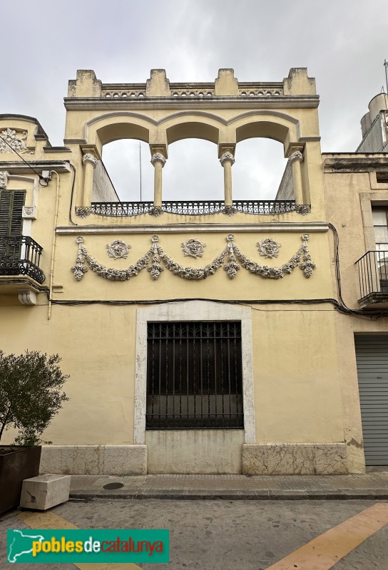 Vilafranca del Penedès - Casa Antoni Galtés (Foto: Albert Esteves, 2024) Vilafranca del Penedès - Casa Antoni Galtés