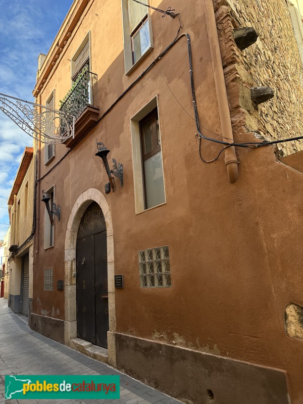 Una casa de Castellvell del Camp (Foto: Albert Esteves, 2024) Una casa de Castellvell del Camp