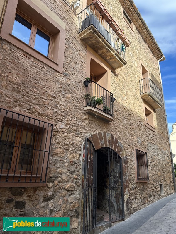 Una casa de Castellvell del Camp (Foto: Albert Esteves, 2024) Una casa de Castellvell del Camp
