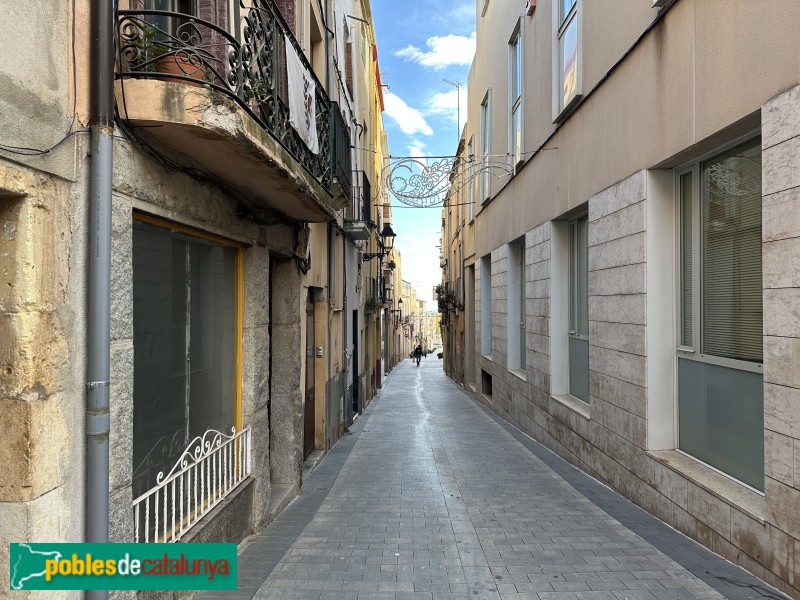 Un carrer de Castellvell del Camp (Foto: Albert Esteves, 2024) Un carrer de Castellvell del Camp