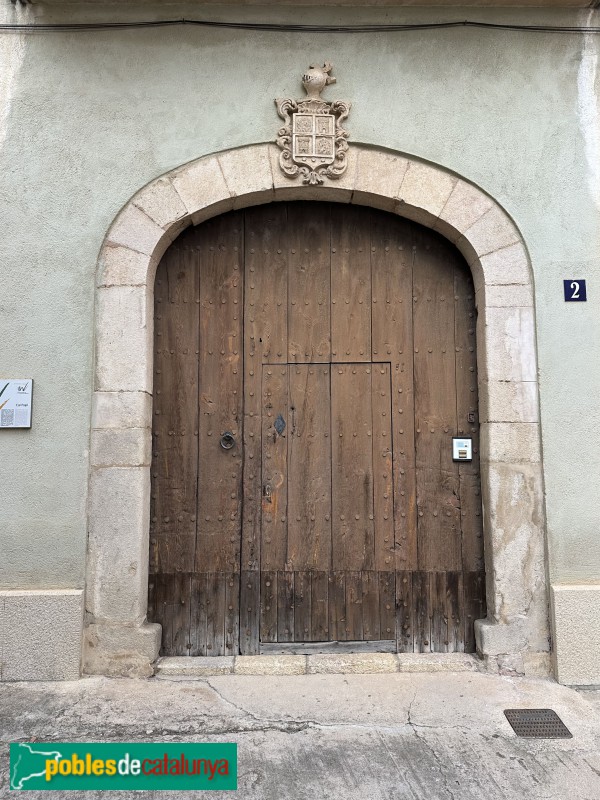 Maspujols - Portal de Cal Pujol (Foto: Albert Esteves, 2024) Maspujols - Portal de Cal Pujol