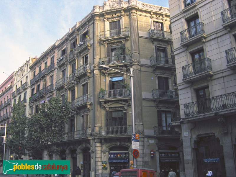 Barcelona - Fontanella, 14 (Foto: Albert Esteves, 2007) Barcelona - Fontanella, 14