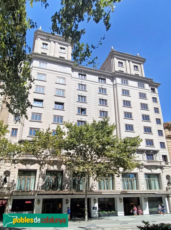 Barcelona - Gran Via, 605-607 (Foto: Anna Corcoll, 2024) Barcelona - Gran Via, 605-607