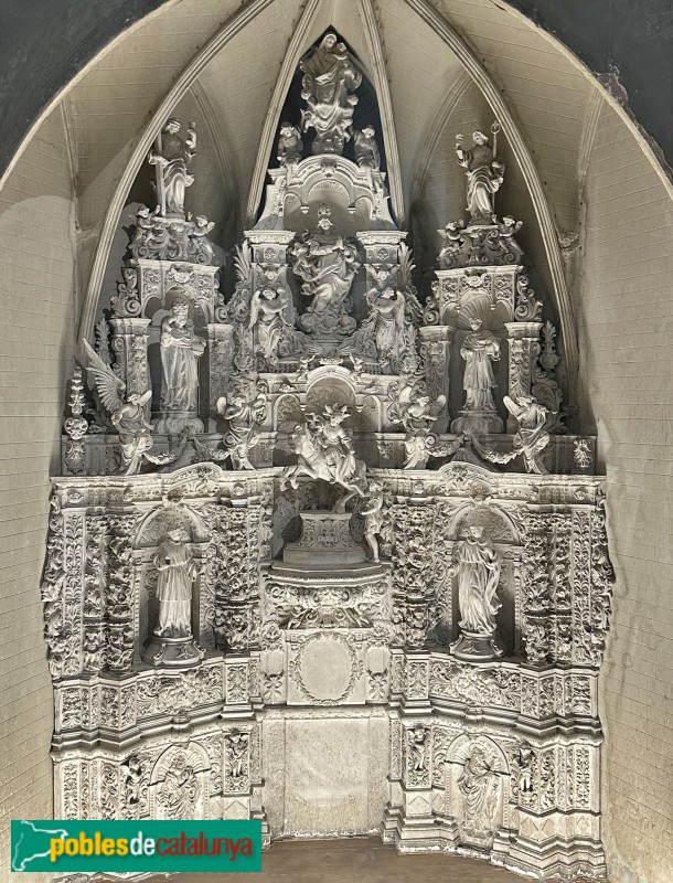 Cassà de la Selva - Església de Sant Martí. Maqueta (Foto: Albert Esteves, 2025) Cassà de la Selva - Església de Sant Martí. Maqueta
