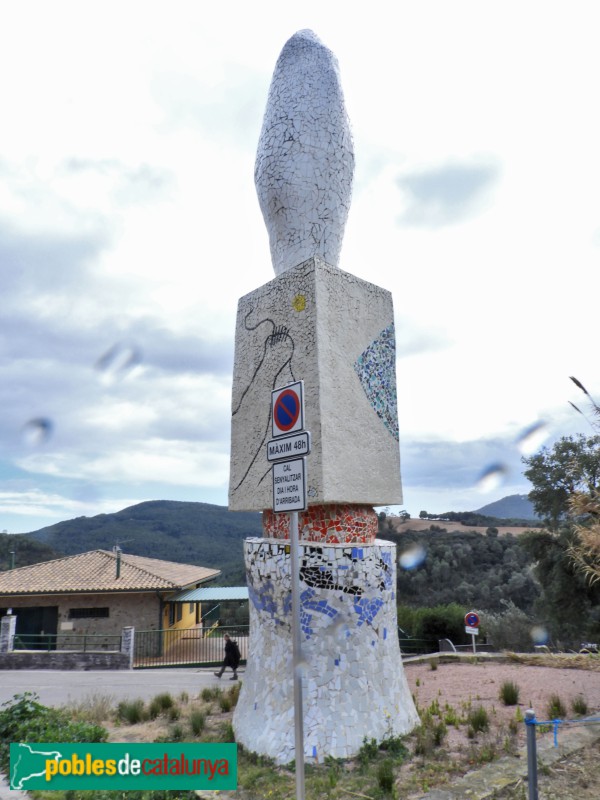 Gallifa - Monument del Mil·lenari (Foto: Valentí Pons, 2025) Gallifa - Monument del Mil·lenari