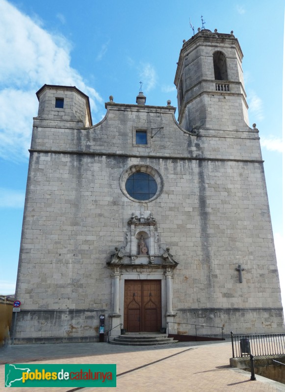 Llagostera - Església de Sant Feliu (Foto: Albert Esteves, 2025) Llagostera - Església de Sant Feliu