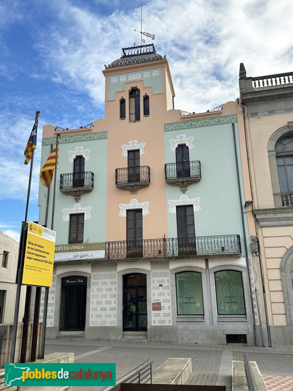 Llagostera - Casa Anton Domènech (Foto: Albert Esteves, 2025) Llagostera - Casa Anton Domènech
