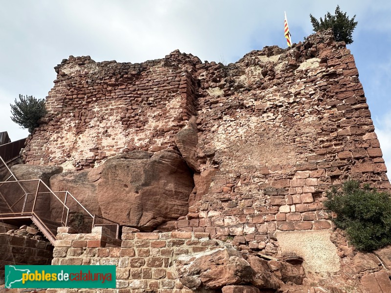 Cervelló - Castell. Pis superior (Foto: Albert Esteves, 2025) Cervelló - Castell. Pis superior