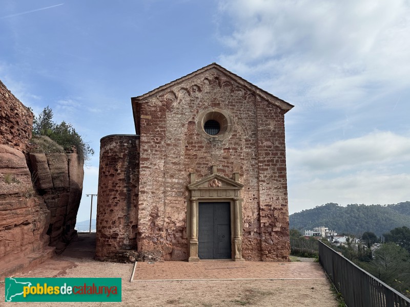 Cervelló - Església de Santa Maria (Foto: Albert Esteves, 2025) Cervelló - Església de Santa Maria