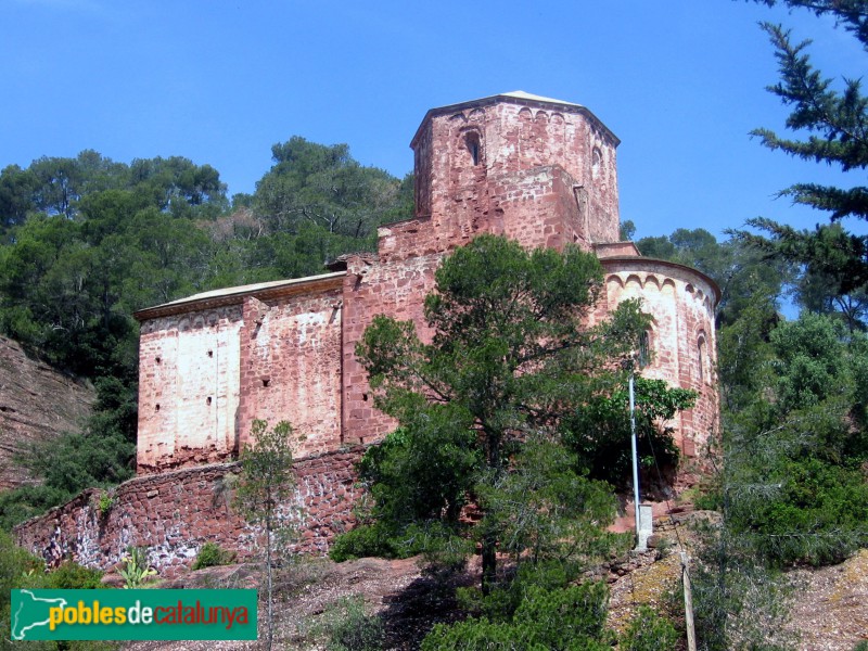Cervelló - Església de Santa Maria (Foto: Albert Esteves, 2006) Cervelló - Església de Santa Maria
